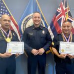 Sgt. Alan Santella, Sgt. Len Nitta, Kauai Police Department